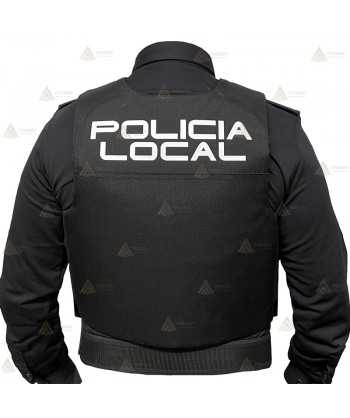 Funda exterior para chalecos antibala con sistema Molle y 3 bolsillos de la Policía Local