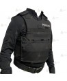 Funda exterior para chalecos antibala con sistema Molle y 3 bolsillos de la Policía Local