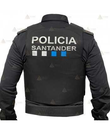 Funda exterior para chalecos antibala con sistema Molle y 3 bolsillos de la Policía Local