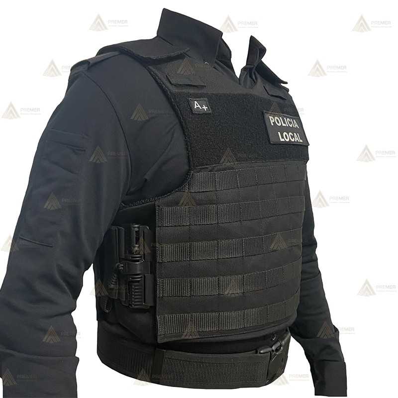 Funda exterior para chalecos antibala de desprendimiento rápido y Sistema Molle para la Policía Local