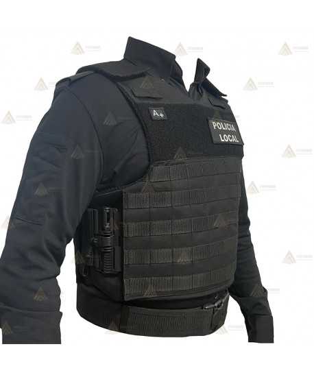 Funda exterior para chalecos antibala de desprendimiento rápido y Sistema Molle para la Policía Local