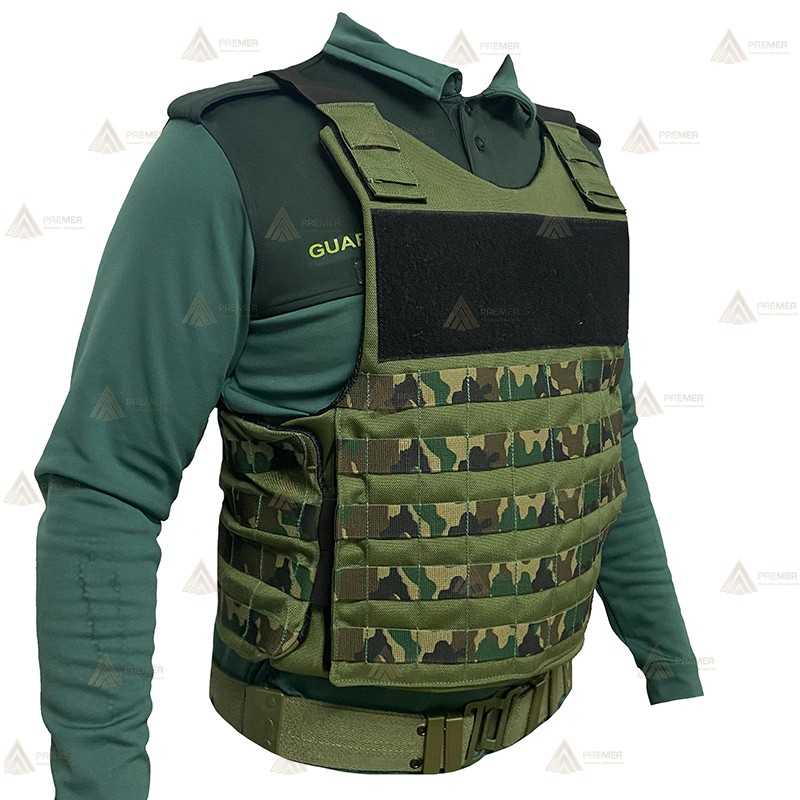 Funda exterior con sistema Molle para chalecos antibala tácticos