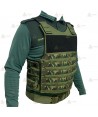 Funda exterior con sistema Molle para chalecos antibala tácticos