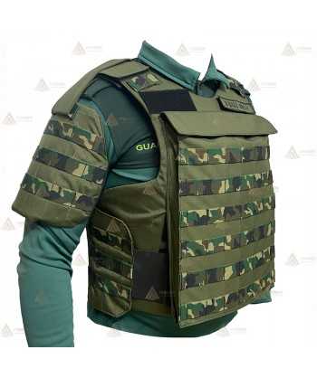 Funda exterior con sistema Molle para chalecos antibala tácticos