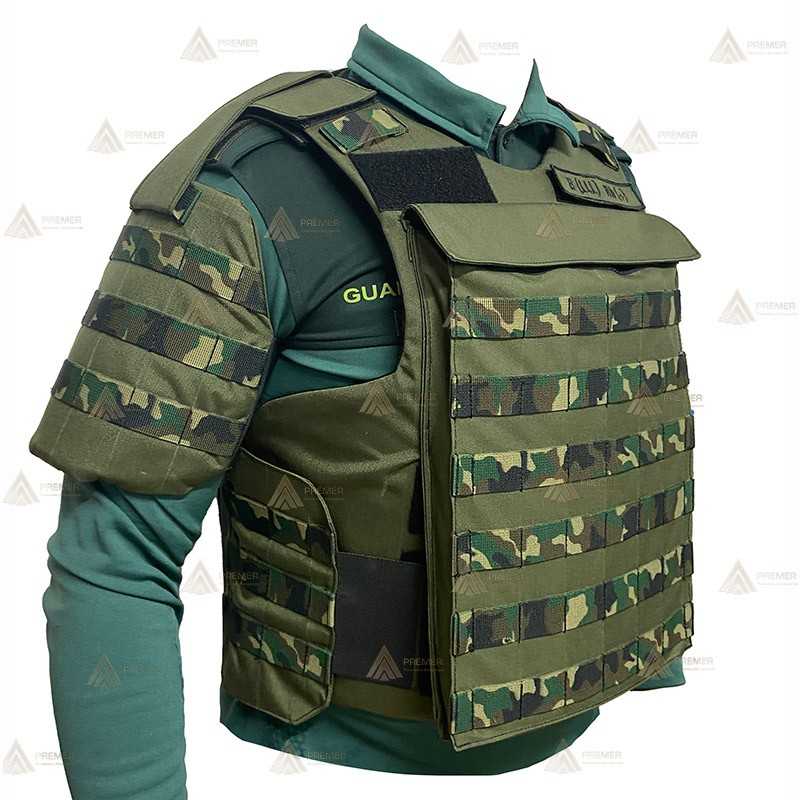 Funda exterior con sistema Molle para chalecos antibala tácticos