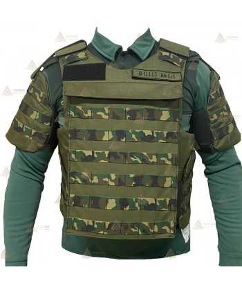 Funda exterior con sistema Molle para chalecos antibala tácticos