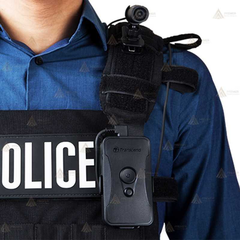 Cámara de cuerpo Transcend DrivePro™️ Body 60 para policía