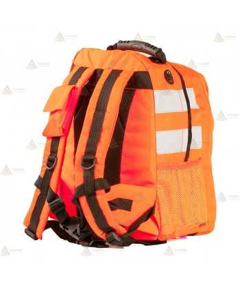 Mochila porta equipaciones en alta visibilidad para (25 Litros)