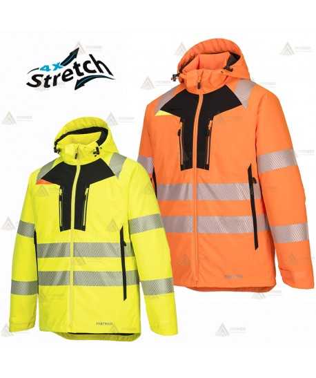 Chaqueta de alta visibilidad DX4 Winter con cintas segmentadas