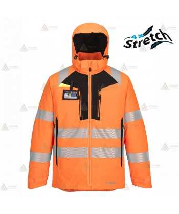 Chaqueta de alta visibilidad DX4 Winter con cintas segmentadas