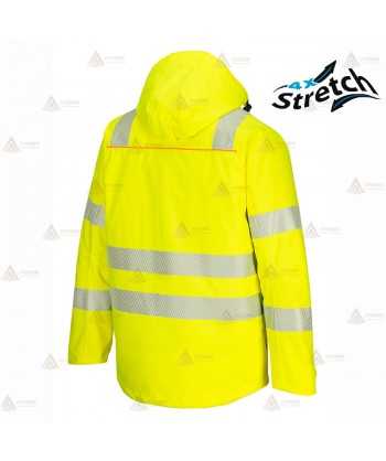 Chaqueta de alta visibilidad DX4 Winter con cintas segmentadas