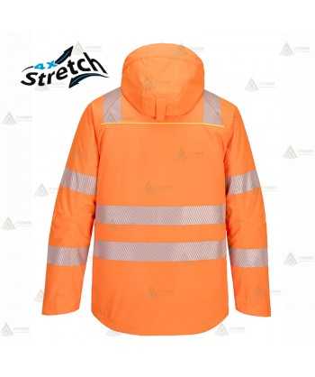 Chaqueta de alta visibilidad DX4 Winter con cintas segmentadas