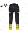 Pantalón con refuerzos de alta visibilidad con cintas segmentadas