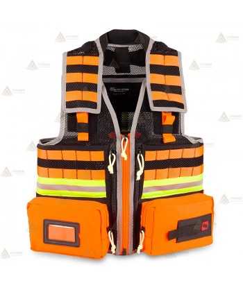 Chaleco reflectante Molle para equipos de rescate