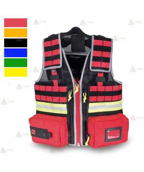 Chaleco reflectante Molle para equipos de rescate