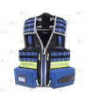 Chaleco reflectante Molle para equipos de rescate