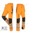 Pantalón combinado de alta visibilidad con refuerzos para rescate y montaña