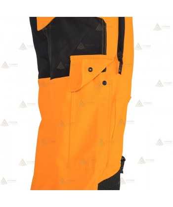 Pantalón combinado de alta visibilidad con refuerzos para rescate y montaña