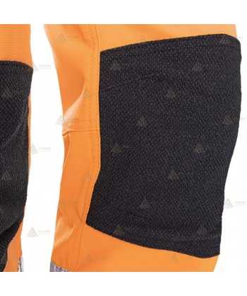 Pantalón combinado de alta visibilidad con refuerzos para rescate y montaña