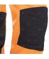 Pantalón combinado de alta visibilidad con refuerzos para rescate y montaña