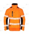 Chubasquero técnico para equipos de rescate y montaña