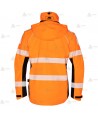 Chubasquero técnico para equipos de rescate y montaña