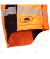 Chubasquero técnico para equipos de rescate y montaña