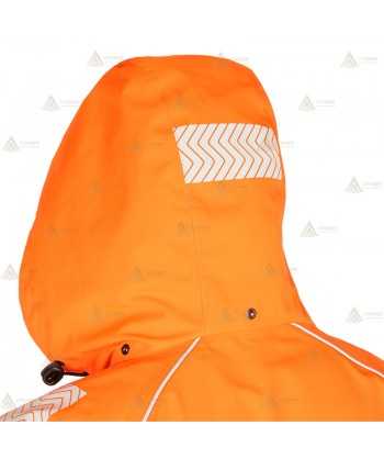 Chubasquero técnico para equipos de rescate y montaña