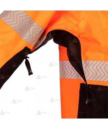 Chubasquero técnico para equipos de rescate y montaña