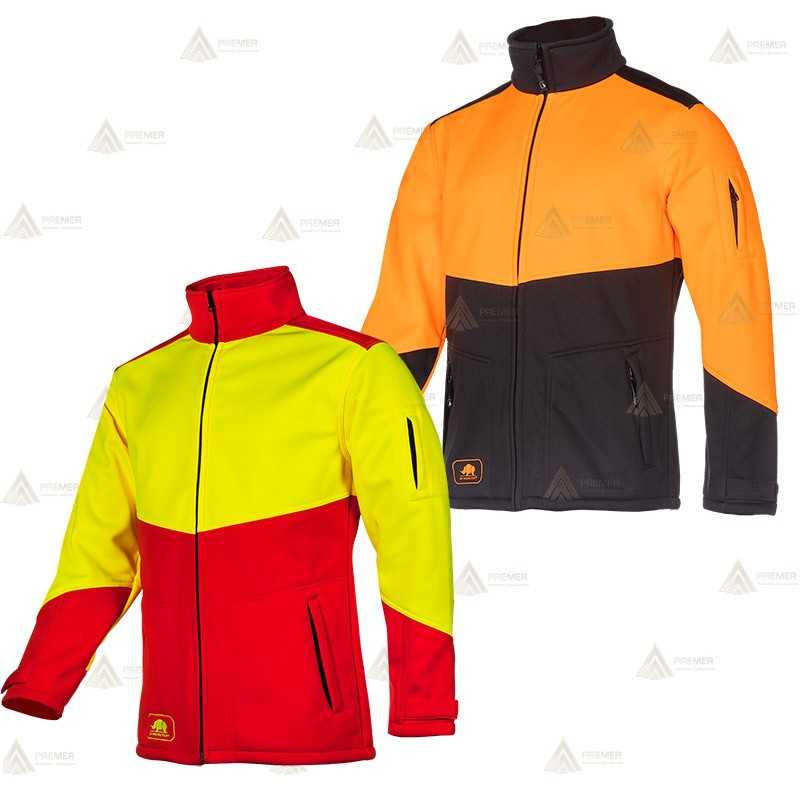 Chaqueta ligera de softshell para rescate