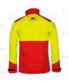 Chaqueta ligera de softshell para rescate