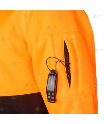 Chaqueta ligera de softshell para rescate