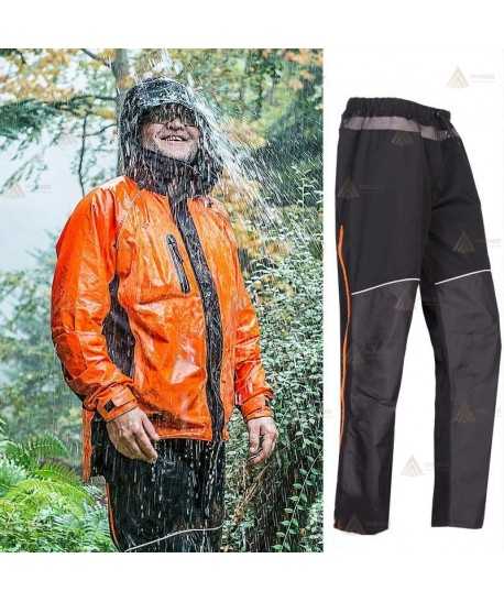 Cubrepantalón técnico impermeable para montaña y equipos de rescate
