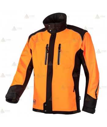 Chaqueta  softshell con mangas desmontables para montaña y rescate