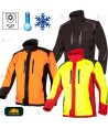 Chaqueta  softshell con mangas desmontables para montaña y rescate