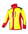 Chaqueta  softshell con mangas desmontables para montaña y rescate