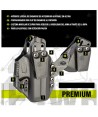 Funda BLACKHAWK! Stache IWB Colt Commander