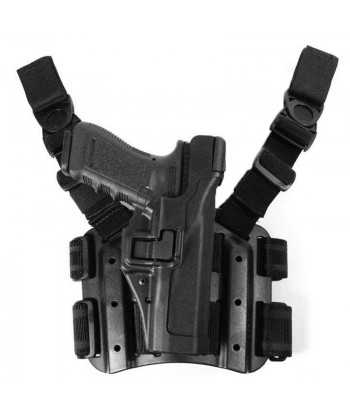 Funda SERPA Blackhawk Táctica de Nivel 3 de fibra de carbono