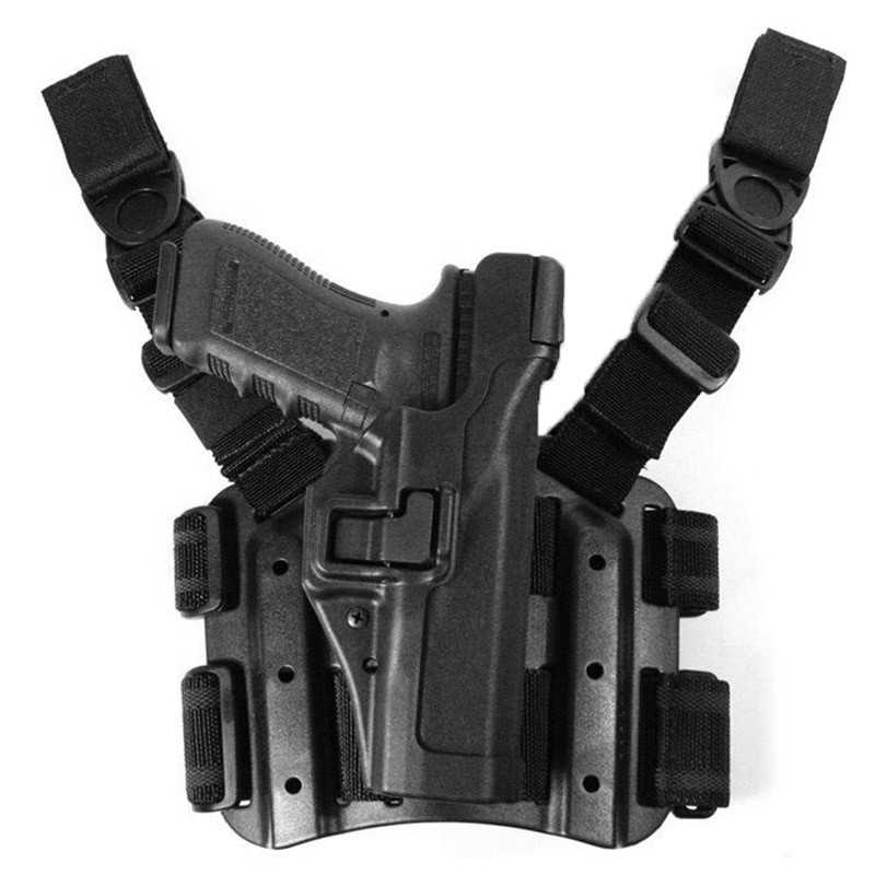 Funda SERPA Blackhawk Táctica de Nivel 3 de fibra de carbono