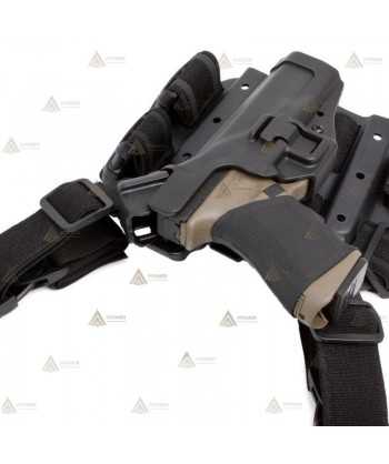 Funda SERPA Blackhawk Táctica de Nivel 3 de fibra de carbono