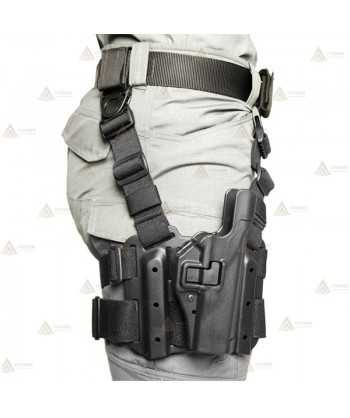 Funda SERPA Blackhawk Táctica de Nivel II de fibra de carbono