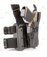 Funda SERPA Blackhawk Táctica de Nivel II de fibra de carbono