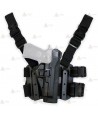 Funda SERPA Blackhawk Táctica de Nivel II de fibra de carbono