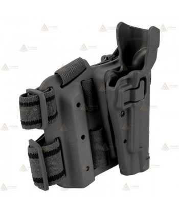Funda SERPA Blackhawk Táctica de Nivel II de fibra de carbono