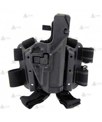 Funda SERPA Blackhawk Táctica de Nivel II de fibra de carbono