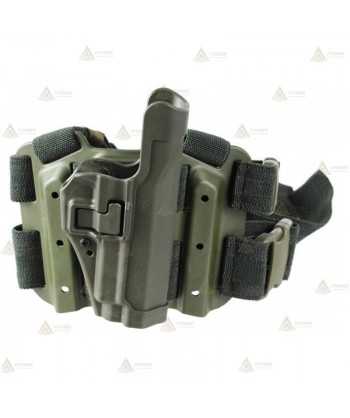 Funda SERPA Blackhawk Táctica de Nivel II de fibra de carbono