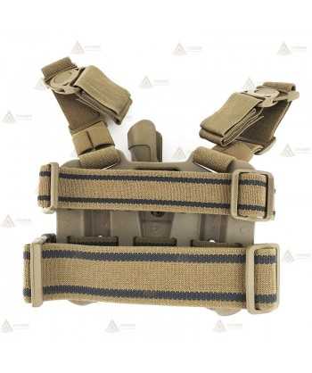 Funda SERPA Blackhawk Táctica de Nivel II de fibra de carbono