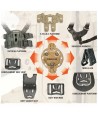 Kit de adaptadores Blackhawk QD para fundas Serpa