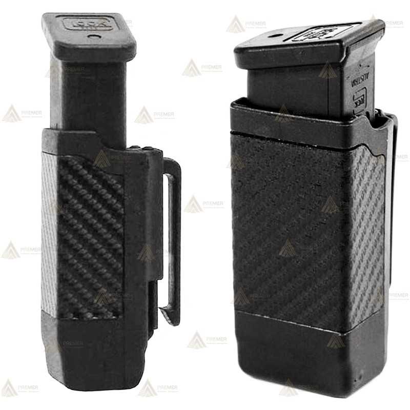 Funda Blackhawk CQC de fibra de carbono para cargador doble hilera
