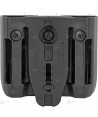 Funda Blackhawk CQC de fibra de carbono para dos cargadores de doble hilera
